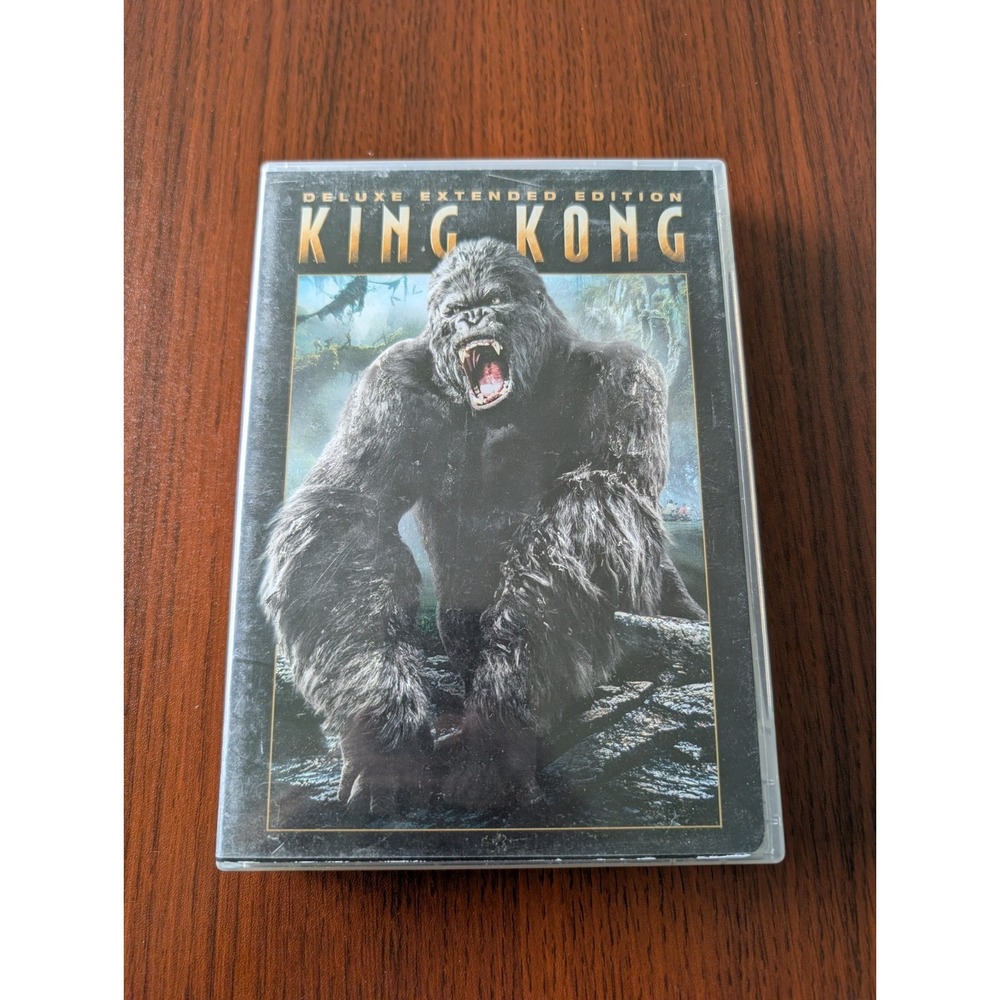 King Kong 2005 Deluxe Extended Edition DVD 3 Disc Set